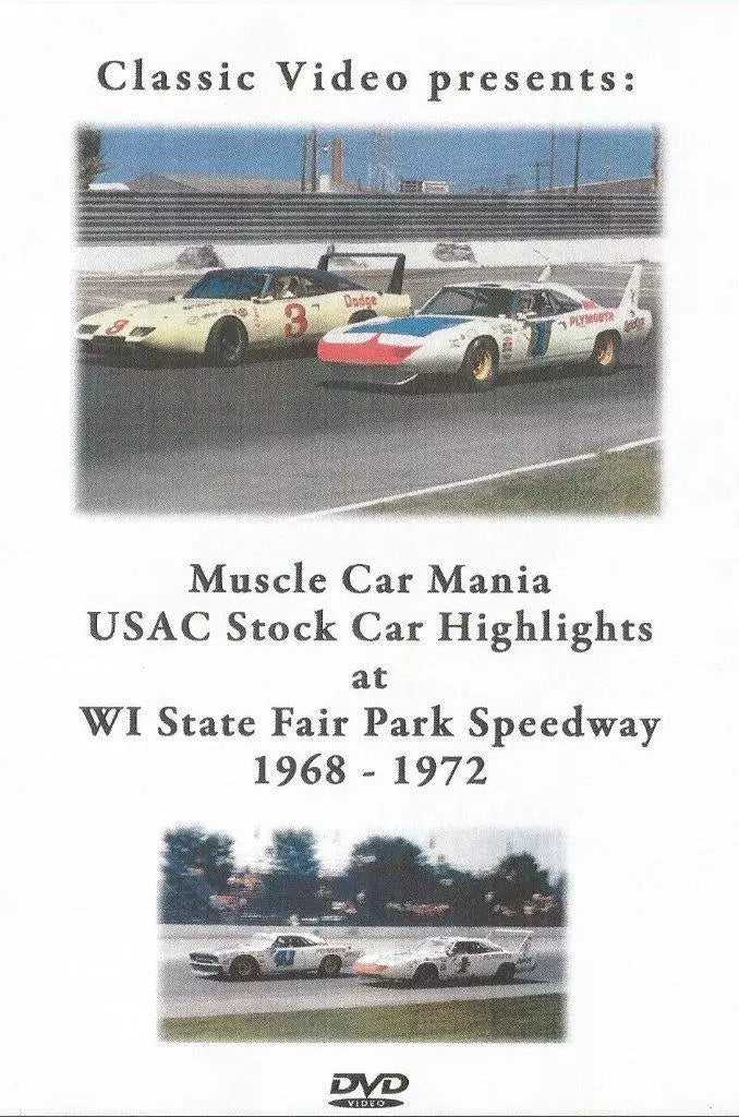 Muscle Car Mania 1968-1972 USAC Stock Car Highlights